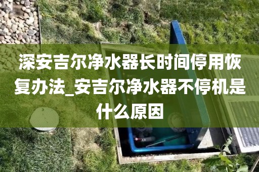 深安吉爾凈水器長時間停用恢復辦法_安吉爾凈水器不停機是什么原因