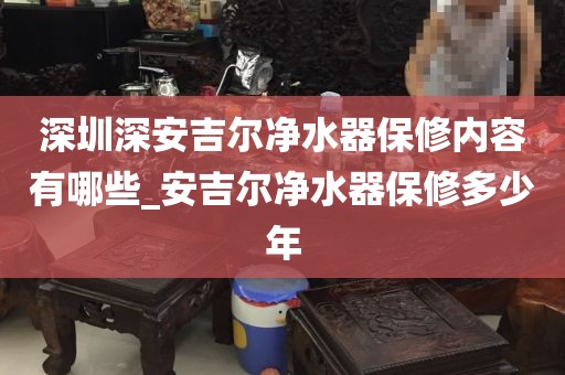深圳深安吉爾凈水器保修內(nèi)容有哪些_安吉爾凈水器保修多少年