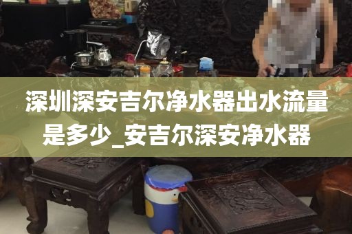 深圳深安吉爾凈水器出水流量是多少_安吉爾深安凈水器