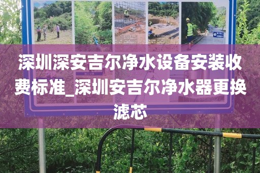 深圳深安吉爾凈水設(shè)備安裝收費標準_深圳安吉爾凈水器更換濾芯
