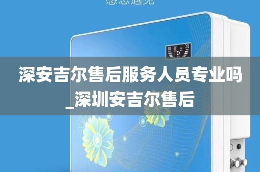 深安吉爾售后服務(wù)人員專業(yè)嗎_深圳安吉爾售后