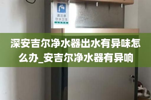 深安吉爾凈水器出水有異味怎么辦_安吉爾凈水器有異響