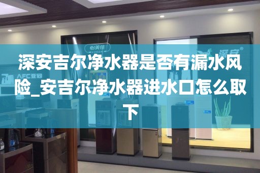 深安吉爾凈水器是否有漏水風險_安吉爾凈水器進水口怎么取下