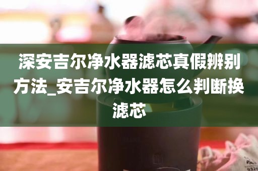 深安吉爾凈水器濾芯真假辨別方法_安吉爾凈水器怎么判斷換濾芯